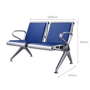 Chaises d'attente d'aéroport de haute qualité, chaises d'<span class=keywords><strong>hôpital</strong></span> pour patients, matériel d'<span class=keywords><strong>occasion</strong></span> pour chaise de beauté en mousse de polyuréthane - Product Image 2