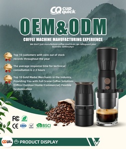 Cafetera Espresso Portátil, Dos Modos de Extracción, Agarre Texturizado Compacto, Recargable por USB, para Escritorio, Hotel y Exteriores - Product Image 6