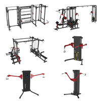 Máquina multiestación ajustable comercial Smith 360, equipo de entrenamiento ficticio, gimnasio, Fitness, Cable cruzado