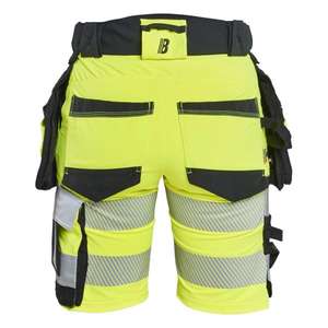 BLAKLADER - 702016483399C42 Short haute visibilité pour femme stretch dans les 4 sens Jaune haute visibilité/Noir-EAN 7330509928189 HI-VIS WORKWEAR - Product Image 2