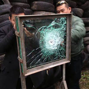 زجاج سيارة مضاد للرصاص ثلاثي الطبقات زجاج أمان للجدار الزجاجي في الحمام وغرفة المعيشة زجاج مضاد للرصاص - Product Image 2