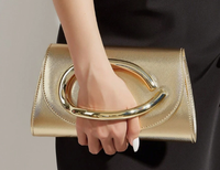 Tas tangan dompet genggam wanita, tas malam wanita besar cantik dengan rantai lepas pasang pola Flap elegan beludru untuk pernikahan gadis