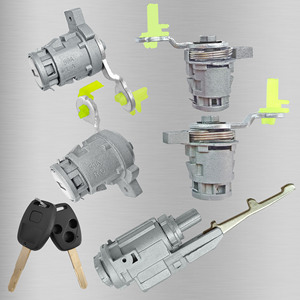 Car <b>Lock</b> Cylinder For Honda Crv 4 Door Ignition <b>Lock</b> With 2 <b>Keys</b> Zinc Alloy Cylindrical <b>Lock</b> BT042Q7 - Product Image 2