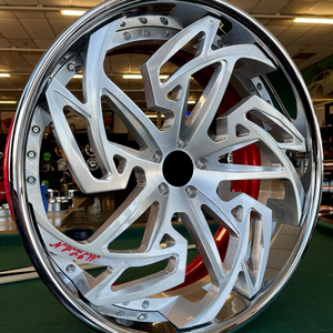 Rines Forjados de 20, 22, 24 y 26 Pulgadas para IMPALA, BONNEVILLE, BUICK, CADILLAC CATALINA, Cadillac, Chevrolet Corvette, Donk, G-Body, MOSTRO - Product Image 3