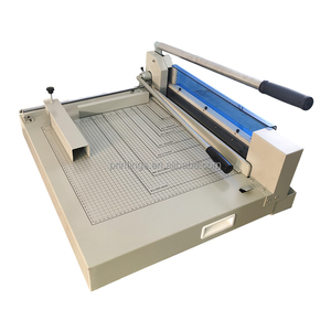 Coupe-papier guillotine Kaijie modèle 440A, manuel, robuste, en métal, format A4, capacité de coupe de 400 feuilles, portable, pour bureau - Product Image 5