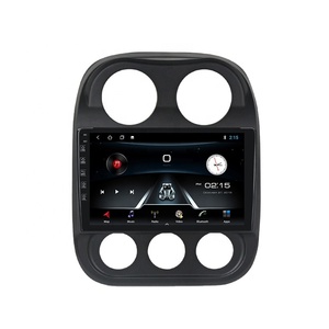 MEKEDE Contrôle vocal Android 4 cœurs Écran 2.5D IPS Vidéo de voiture pour JEEP Compass 2010 2012 2013 2014 2015 2016 -2019 <span class=keywords><strong>GPS</strong></span> BT Radio - Product Image 1