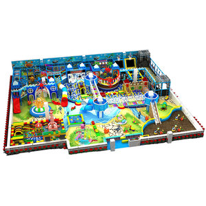Volcano <b>Indoor</b> Playground,triple <b>Slide</b>,roller <b>Slide</b> Ball Pit,Carousel,climbing Net,19*10*4m 190sqm 2045sqft 62*33*13ft - Product Image 5