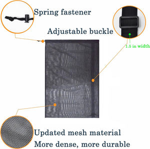Borsa a Rete con Coulisse e Tracolla Regolabile <span class=keywords><strong>per</strong></span> Attrezzatura Sportiva, Calcio e Nuoto - Product Image 2