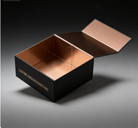 Boîte d'emballage personnalisée noire de luxe pour bougies, en carton rigide, avec fermeture magnétique, pour transport et cadeaux, Fujian
