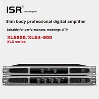 Amplificateur de puissance professionnel numérique série TXLS 2/4 canaux 8 ohms 250W-450W avec ventilateur silencieux 1U pour scène