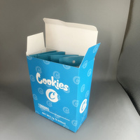 Boîte de papier d'affichage d'emballage personnalisé Tembakau Grabba petit sac en plastique Sachet d'échantillon sac à biscuits au tabac entier naturel