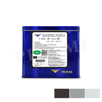 Poudre de colorant métallique de qualité industrielle personnalisée P 8002 Gris MBS pour l'anodisation de l'aluminium