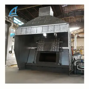 China factory for lathe machine ingot casting copper aluminum melting production line furnace