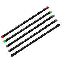 Barra de Ejercicio de Acero Sólido para Tonificar el Cuerpo, Barra con Peso para Aeróbic, para Esculpir el Cuerpo, Fisioterapia y Tonificación Corporal