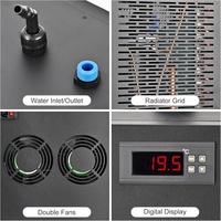 Vanace 1/3HP Refroidisseur d'eau Portable Fitness Recovery Cooling Machine avec petit prix plongeant froid Bain de glace