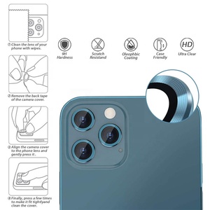 AFS Anti-Shock CD Texture Mobile Ring Protector de lente de cámara de vidrio templado para <span class=keywords><strong>Samsung</strong></span> <span class=keywords><strong>Z</strong></span> <span class=keywords><strong>Flip</strong></span> <span class=keywords><strong>5G</strong></span> S22 Ultra S24 + Dispositivos móviles - Product Image 4