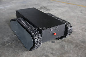 Sistema de orugas de goma para chasis, kit de orugas para robots, piezas de maquinaria de construcción - Product Image 4