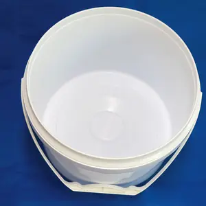 1 Gallon Plastic Pails 5liter Clear Plastic Buckets With Lids And Handlesplastic Storage Drums Bucket For Food Storage