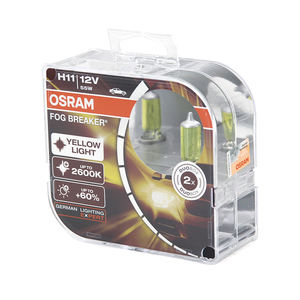 OSRAM H11 62211FBR 12V 55W Bombilla Halógena para Faros Antiniebla PGJ19-2 <span class=keywords><strong>2600K</strong></span> Luz Amarilla - Product Image 2