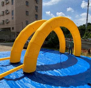 Lengkungan tiup dengan Blower untuk acara iklan luar ruangan gerbang Promosi gapura - Product Image 5