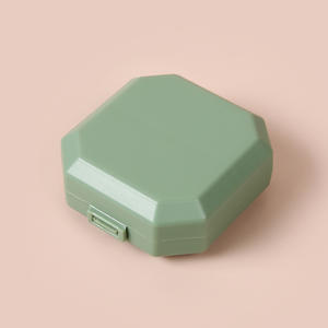 Portable Travel <b>Plastic</b> Medicine <b>Container</b> Daily Pill Organizer Box Candy Box - Product Image 6