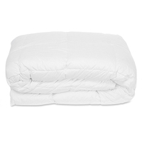Prix direct usine couette à rayures de lit durable fait à la main blanc king size 60% couette en duvet d'oie