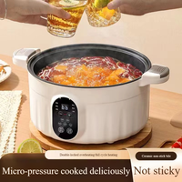 Micro autocuiseur basse pression pot à soupe Surface antiadhésive Double couche automatique cuisine électronique outil de cuisson en plein air