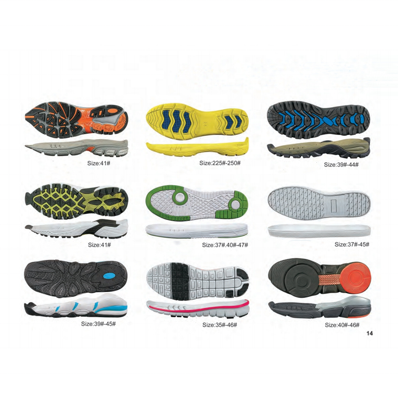 Черная резиновая Повседневная спортивная подошва для бега EVA, Китай, оптовая продажа обуви, подошва по конкурентоспособной цене для мужчин