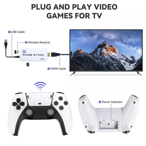 Zongx 4K HD TV 20000 + คอนโซลเล่นเกมย้อนยุคพร้อมที่ควบคุมไร้สาย2 M15ของขวัญที่ยอดเยี่ยมสำหรับเด็ก/ผู้ใหญ่ - Product Image 5