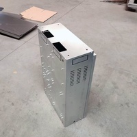 Boîtier électrique en acier galvanisé sur mesure, coffret de commande métallique, boîtier avec revêtement en poudre, taille et couleur personnalisées, OEM