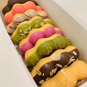 Caja de Embalaje Plegable Personalizada para Mochinuts, para la Cadena de Tiendas <span class=keywords><strong>Dunkin</strong></span> <span class=keywords><strong>Donuts</strong></span>, Fábrica de Empaque - Product Image 6