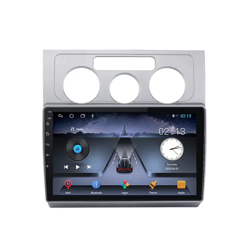 Android 10 pour Volkswagen VW Touran 1 2003-2010 autoradio lecteur vidéo multimédia Android Auto CarPlay 2 din dvd