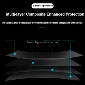 Protector de Pantalla de Vidrio Templado Transparente HD Antirrayaduras 2.5D 9H de Alta Calidad para el Tablero de Instrumentos del Automóvil BYD <span class=keywords><strong>Han</strong></span> L - Product Image 2