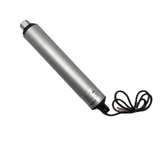 Actuador lineal tubular de alta velocidad 200N, mini actuador dc