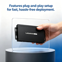 Passerelle industrielle LoRaWAN avec ChirpStack NS intégré, 4G WiFi Ethernet pour la surveillance de la qualité de l'eau, la surveillance des gaz, l'agriculture intelligente et l'IoT