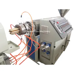 Factory PVC tube machine PVC Plastic extruder Tube Pulling Seven Holes Plum Blossom making machine