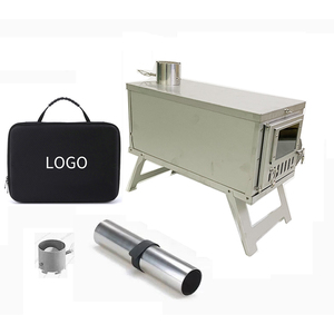 Lò sưởi cắm trại bằng titan màu sắc, siêu nhẹ, di động, tháo lắp nhanh, dùng cho ngoài trời - Product Image 1