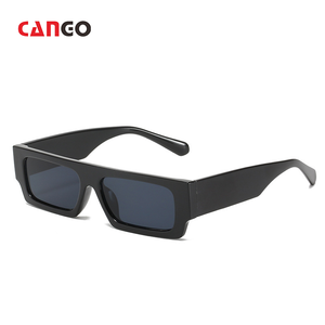 Cango Simple Cuadrado Personalizado Flat Top Gafas de sol personalizadas con logo Gafas Color Nuevo Marco cuadrado Gafas de sol Venta al por mayor Gafas de sol - Product Image 2