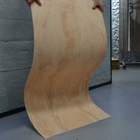 Mur de fond d'impression 3D moderne avec pierre de travertin flexible en porcelaine souple brique de mur de grotte en agate romaine ultra-mince