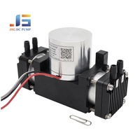 Pompe à vide 80L -85kpa Taille compacte Pompe à double tête Compresseur d'air Pompe à vide 24V