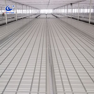 Bandejas de plantación Microgreen profesionales Sistema hidropónico interior de plástico Pvc Bastidores de cultivo de flujo y reflujo - Product Image 2