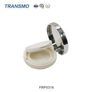 Multi Layer Plastic Custom Compact Powder case <b>Foundation</b> Blush Packaging Round Wholesale Containers Empty Cosmetic - Product Image 4