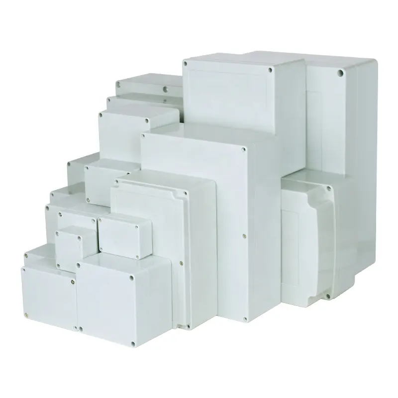High quality outdoor pvc waterproof IP66 distribution electrical panel box size waterproof plastic electrical box