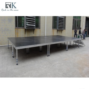 Système d'équipement de scène portable, plateforme de scène en aluminium, scène modulaire pour mariage, concert, événement - Product Image 6