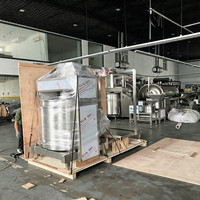 Presse à froid électrique hydraulique robuste pour jus de grenade, ananas, herbes et fruits