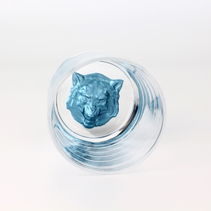 Vaso de Whisky de 10 oz, Nuevo Diseño Redondo con Fondo, Patrón de Animales Lobo, Águila, León, Vasos de Whisky Estilo Antiguo - Product Image 5
