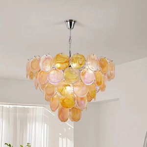 Lampadario a Sospensione Post-Moderno Creativo e Colorato, Design Italiano di Lusso per Soggiorno e Camera da Letto, Personalizzabile - Product Image 3