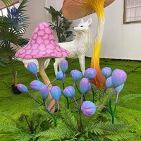 Lampe LED de sol Avatar Forest Mushroom Plant Landscape, angle de faisceau 360°, intérieur/extérieur, IP65, étanche, jardin