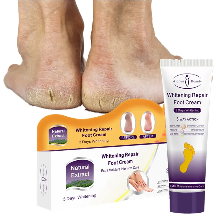 Baume hydratant pour les pieds, Lotion pour réparation de la peau mate sèche, callosange, crème de thérapie pour les pieds