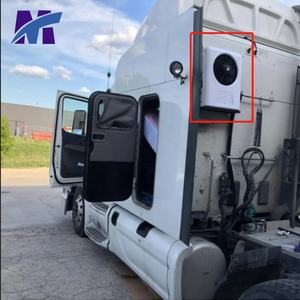 Aftermarket Heavy Duty Truck elettrico 12V 24Volt bianco rosso sistema di condizionamento dell'aria del veicolo unità DC portatile per camion letto RV - Product Image 2